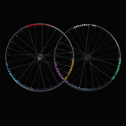 自行车真空轮组超轻36快拆山地车