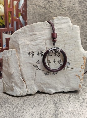 西藏鸡血藤项圈编织饰品毛衣链