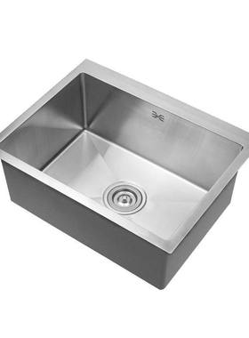 32x32 43x43 70x45 75x45不锈钢水槽厨房洗菜盆单槽洗碗水池加厚