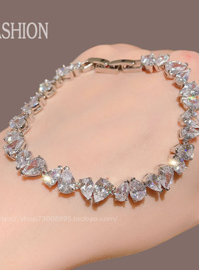爆款月销10万件韩国进口镶钻手链