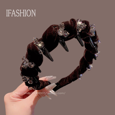 爆款月销10万件韩国进口水晶发箍