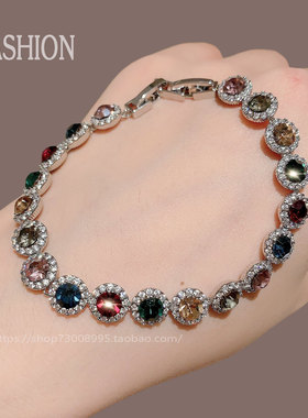 爆款月销10万件韩国进口镶钻手链