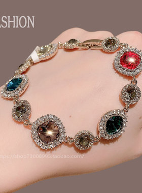 爆款月销10万件韩国进口镶钻手链