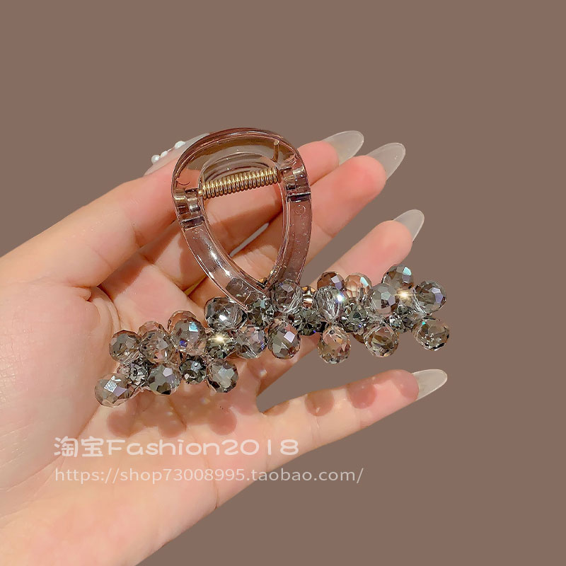 爆款月销10万件韩国进口水晶抓夹