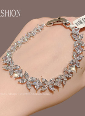 爆款月销10万件韩国进口镶钻手链