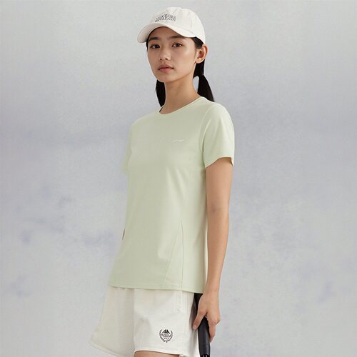 李宁女子防晒冰感短袖T恤衫