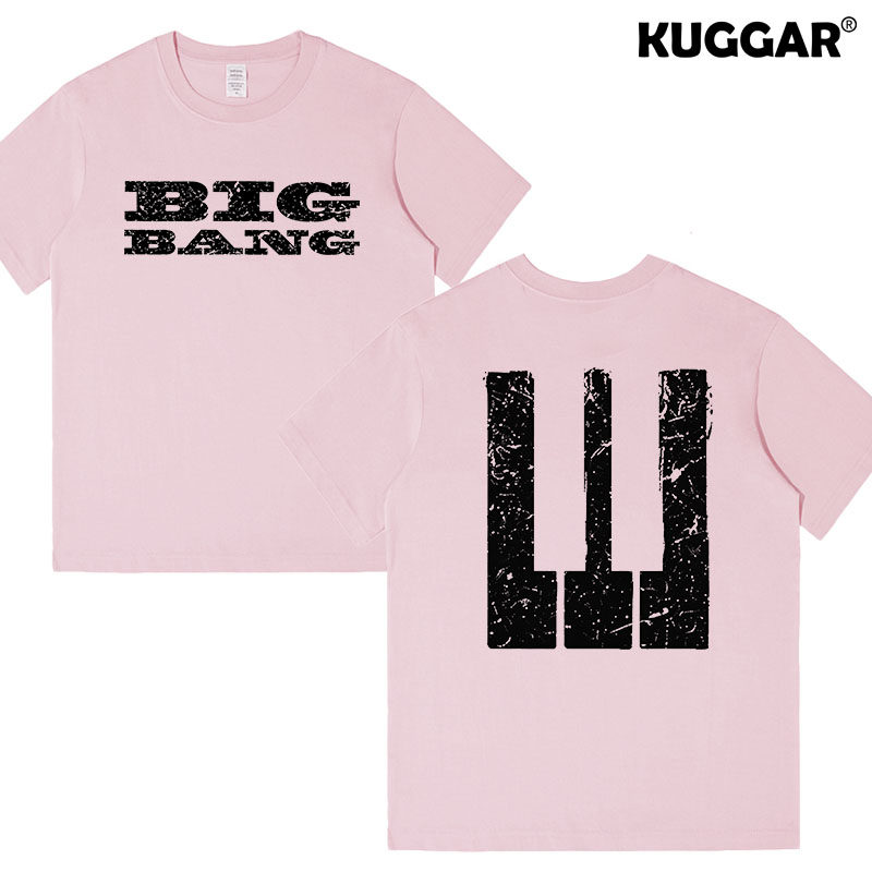 权志龙GD同款t恤钢琴20周年演唱会BIGBANG短袖男装夏季宽松衣服