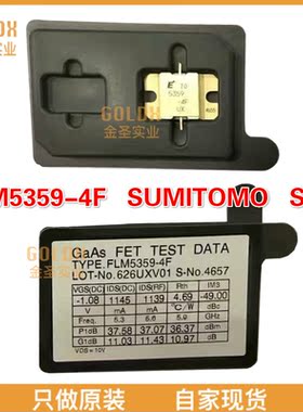 【 全新原装现货 】FLM5359-4F C-Band Internal Matched RF FET