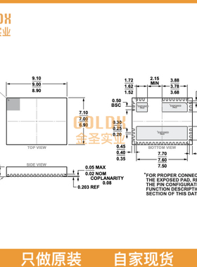 【 全新原装现货 】 ADP1031ACPZ-1-R7 ISO UPMU & DIGI 5.15VOU