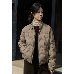 新款 忘城N930座 冬季 拥抱 压胶直充新国标90白鸭绒羽绒服女 喜爱