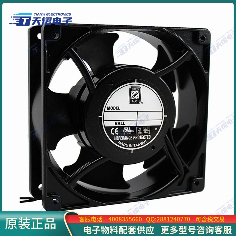 AC风扇OA109AP-22-2WB【FAN AC 120X38 220V BALL】
