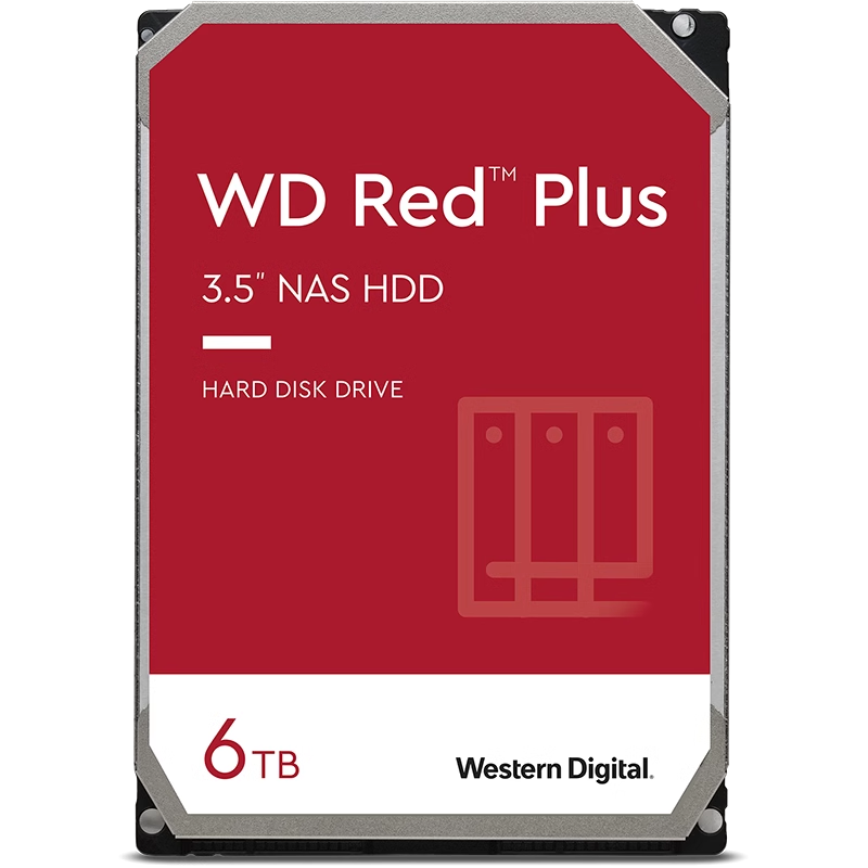 WD/西部数据 WD20EFPX 高速台式机2T台式机2TB 红盘 NAS 全新正品