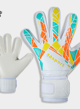 大火足球FD Sport守门员手套人草硬地耐磨防滑不可拆软护指入门款