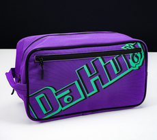 чемодан 大火足球da huo手提包大容量拉链包装备配件袋紫色便携洗漱游泳包