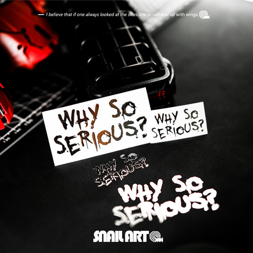 蝙蝠侠小丑金属贴纸个性创意高级感笔记本电脑平板手机吉他车贴饰