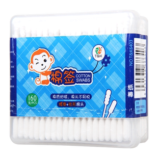 泰恩康棉签 纸棒 160支