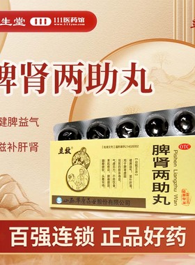 立效脾肾两助丸9g*10丸大蜜丸 气虚无力腰痛腰困腿膝疲软头晕耳鸣