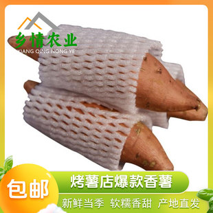 陕西榆林绥德白玉香蕉红薯沙地蜜薯烤红薯专用地瓜蜂蜜罐富硒特产