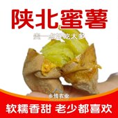 包邮 陕北榆林绥德白玉香蕉沙地红薯当季 新鲜黄心黄皮地瓜番薯整箱