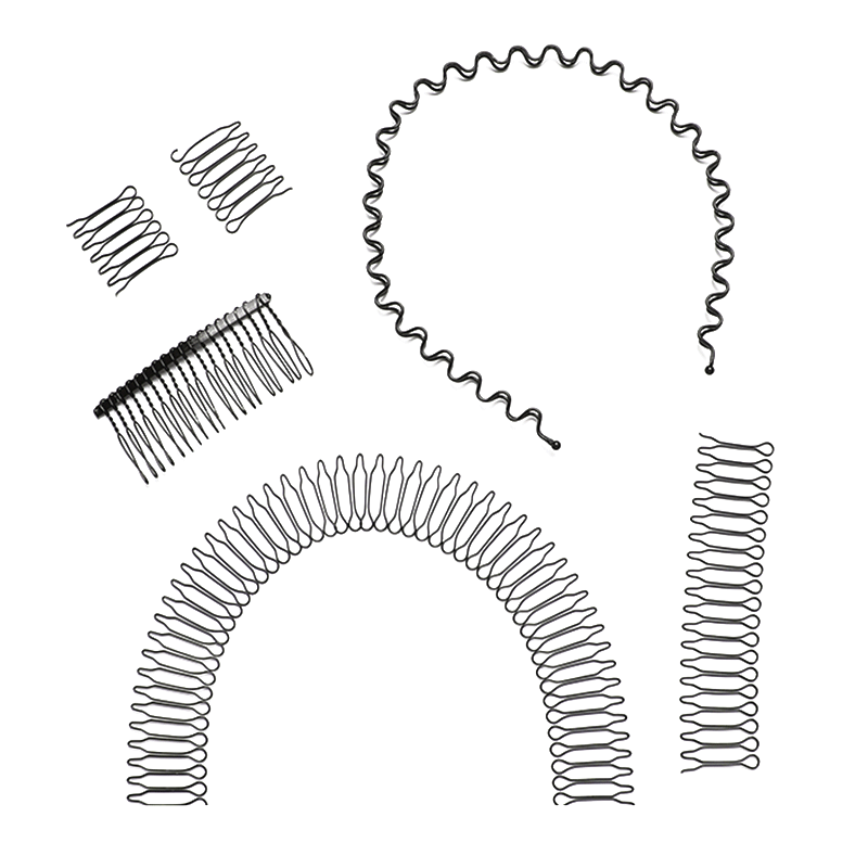 毛发碎发整理神器黑色夹子固定头发卡子儿童刘海隐形碎发发卡头饰