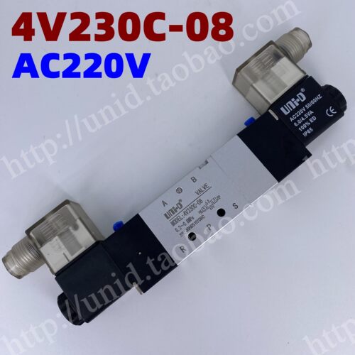 【UNI-D】气阀UNID电磁阀4V130C/230C/330C/430C-06/08/10/15