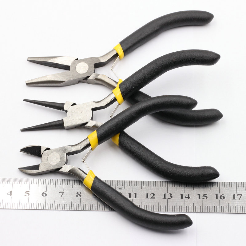 手工diy铁丝钳子剪铜线尖嘴钳
