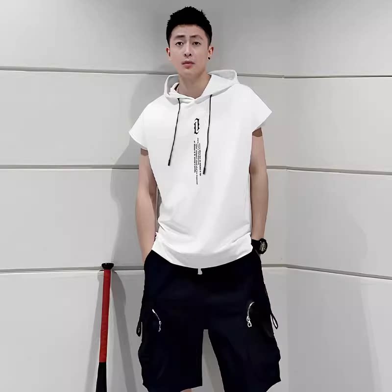 夏季篮训练球服无袖T恤男潮牌