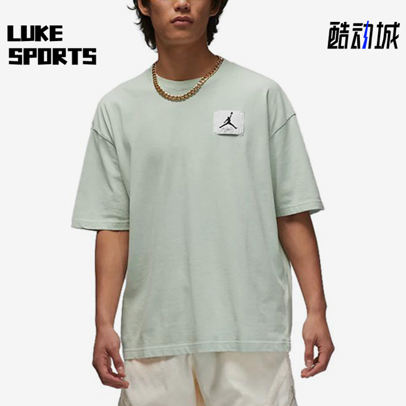 Nike/耐克正品Air Jordan男子圆领休闲运动短袖T恤DZ0605-321