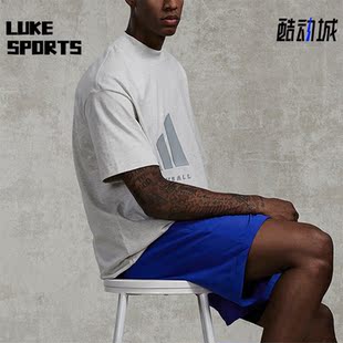 TEE Adidas 阿迪达斯正品 BASKETBALL IX1968 男女篮球舒适运动短袖