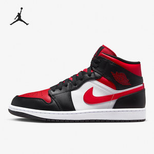 Nike/耐克正品Air Jordan 1 Mid男子舒适休闲高帮板鞋554724-079