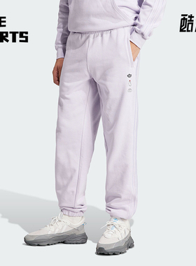 Adidas/阿迪达斯正品三叶草女士针织透气休闲运动长裤IY2266