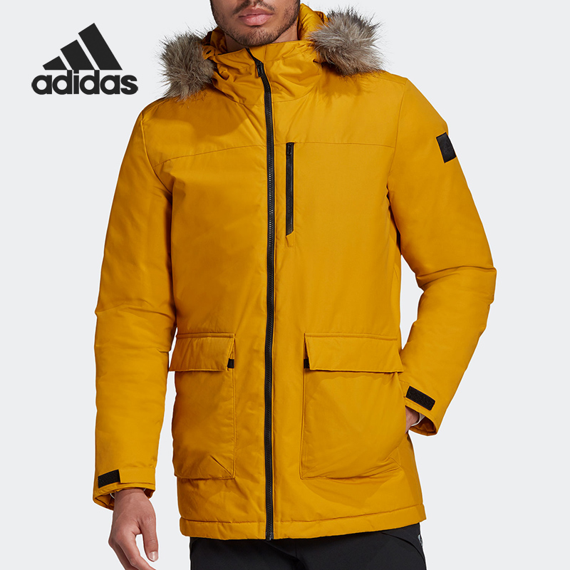 Adidas/阿迪达斯正品新款男子冬季保暖休闲运动保暖棉衣 GK3551