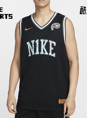 Nike/耐克正品篮球系 Dri-FIT男士时尚无袖篮球球衣HF6136-010