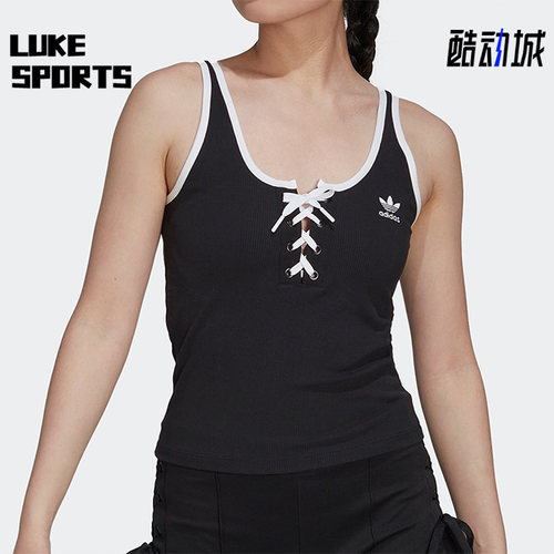 阿迪达斯女士时尚无袖背心