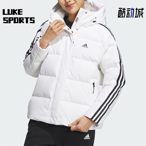 阿迪达斯正品女子保暖羽绒服