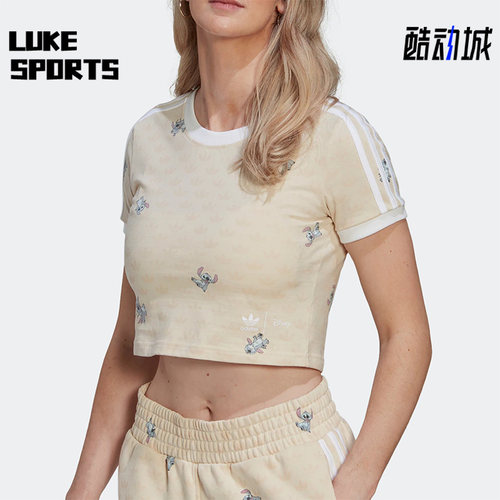 Adidas/阿迪达斯女士短款短袖
