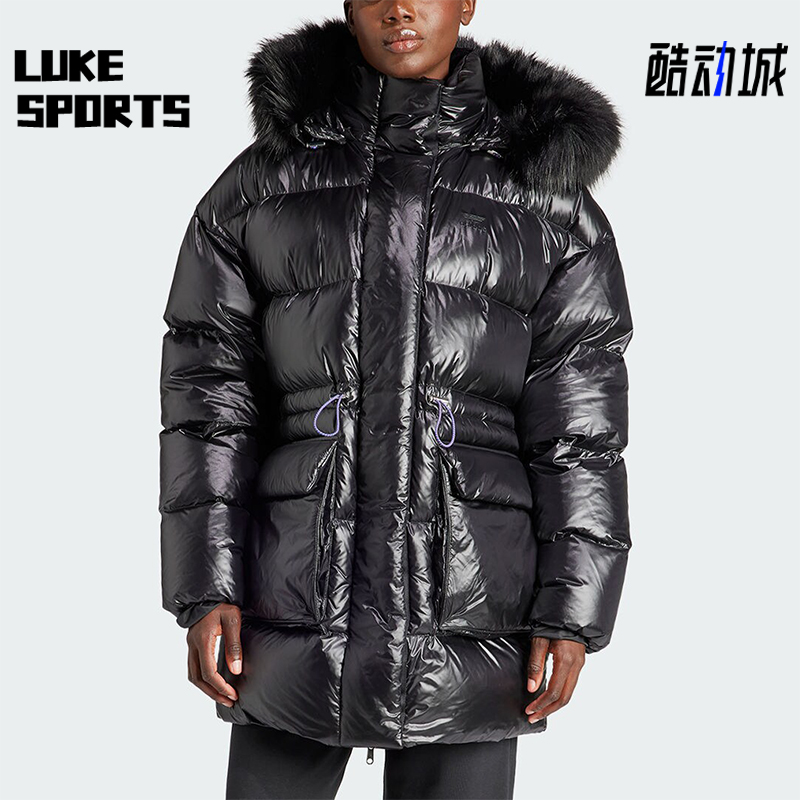 阿迪达斯正品女子保暖羽绒服