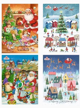 正品德国windel温德尔进口圣诞节日历盲盒倒数巧克力儿童新年礼物