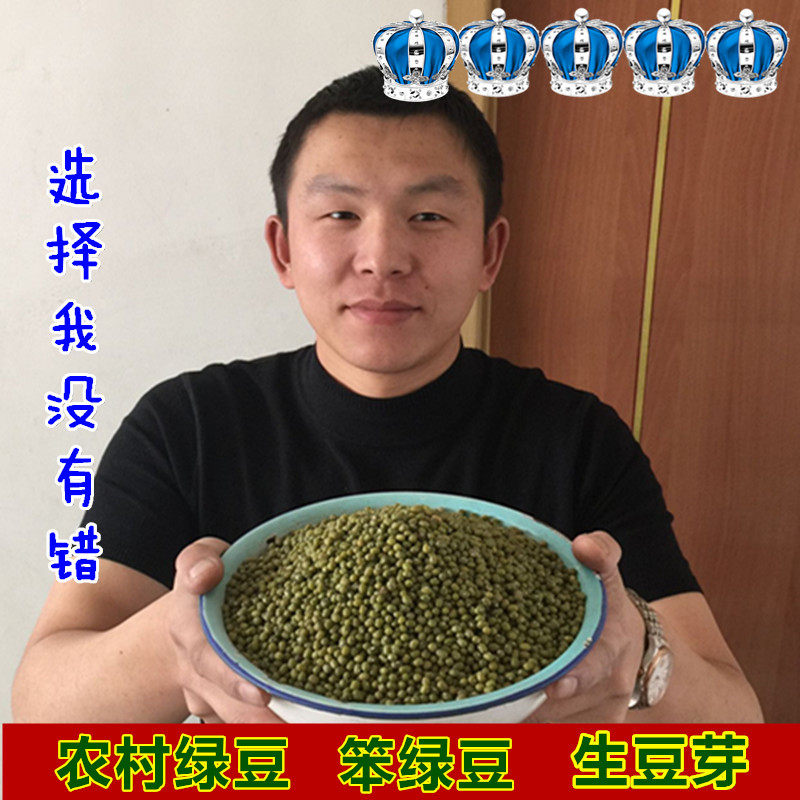2025年新绿豆 芽豆 小粒 东北特产黑龙江五谷杂粮笨生绿豆芽