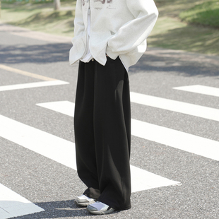 子青少年运动弯刀垂感 2025秋冬休闲裤 GOGOSOON加厚卫裤 男320g新款