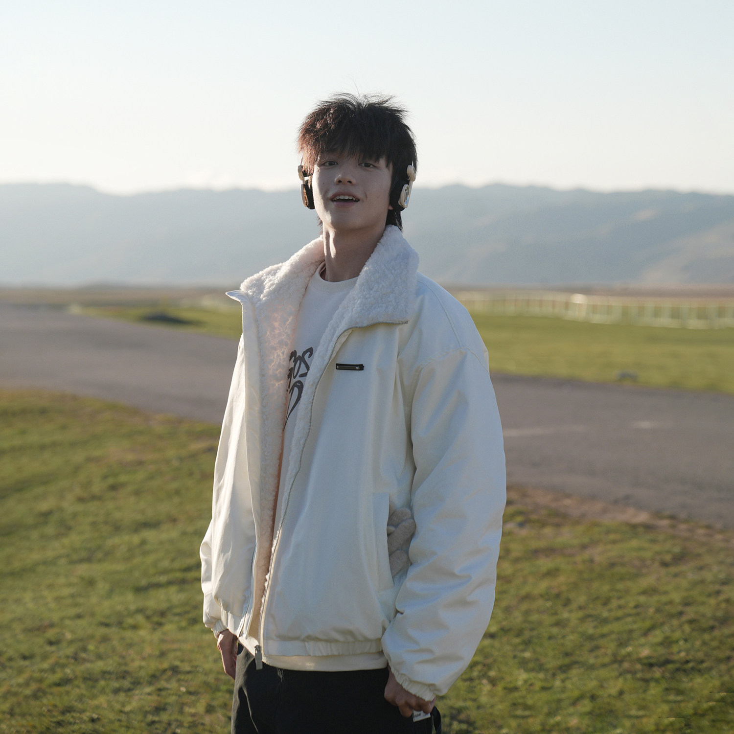GOGOSOON羽绒服男新款2026冬季羊羔绒外套90白鸭绒加厚保暖宽松潮