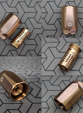 【WHISTLE TIP】罩子消音304不锈钢材质PVD镀膜表面Q蜜獾樱桃火帽