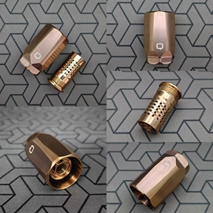 TIP 罩子消音304不锈钢材质PVD镀膜表面Q蜜獾樱桃火帽 WHISTLE