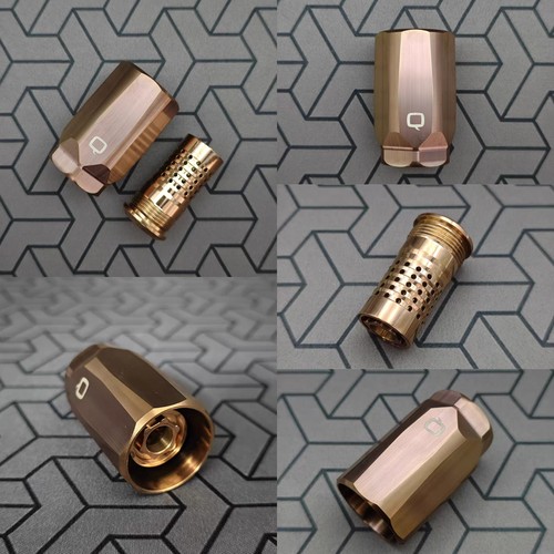 【WHISTLE TIP】罩子消音304不锈钢材质PVD镀膜表面Q蜜獾樱桃火帽