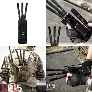 玩具FCS MPU5海豹自组网战术对讲机电台dummy模型可DIY三支香模型