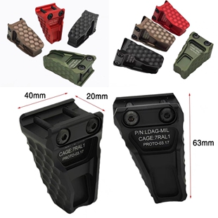 LDAG金属阻手器三角20MM导轨MK18锦明HK416护木阻手玩具配件模型