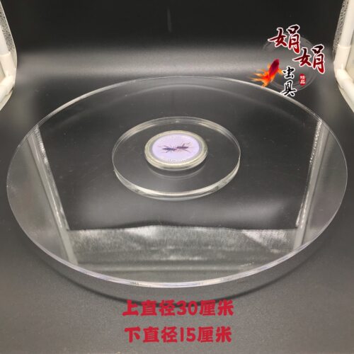 斗蟋蟋蟀蛐蛐亚克力塑料大转盘用具网上拍照斗格