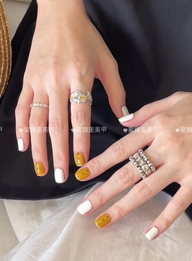 【2026/秋】绝美显白色S470蜂蜜芥末Twomoons指甲油水性