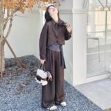 【新款】已备现货！老钱风格子牛仔三件套059-8622-P170-K238，女装套装/套裙，西子