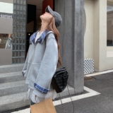 【新款】原创拼色卫衣外套2C059-8621-P165-K238，女装卫衣/绒衫，西子